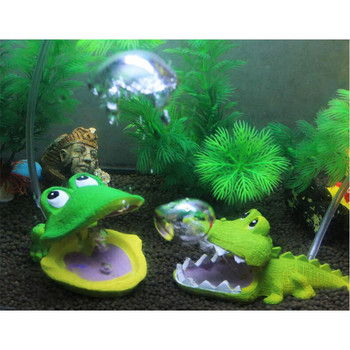 1бр аквариум жаба въздушен мехур бълбукащ камък кислородна помпа декорация на аквариум