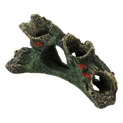 Διακόσμηση Dragon Resin Aquarium/Terrarium Aquarium Bridge Tree Boat Διακόσμηση κροκόδειλος Skull for Fish Tank Resin Στολίδι