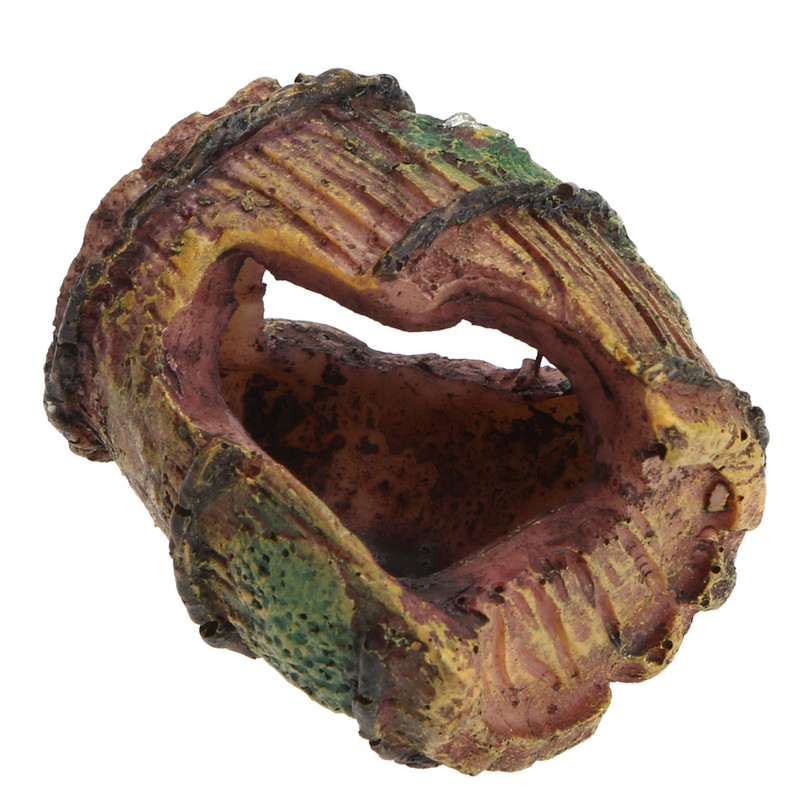 Διακόσμηση Dragon Resin Aquarium/Terrarium Aquarium Bridge Tree Boat Διακόσμηση κροκόδειλος Skull for Fish Tank Resin Στολίδι