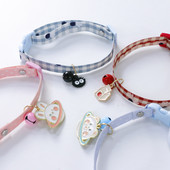 Original Breakaway guler de pisică elastic de siguranță reglabil pentru animale de companie colier clopoțel material moale drăguț amuzant pisicuțe accesorii pentru cățeluș 1buc