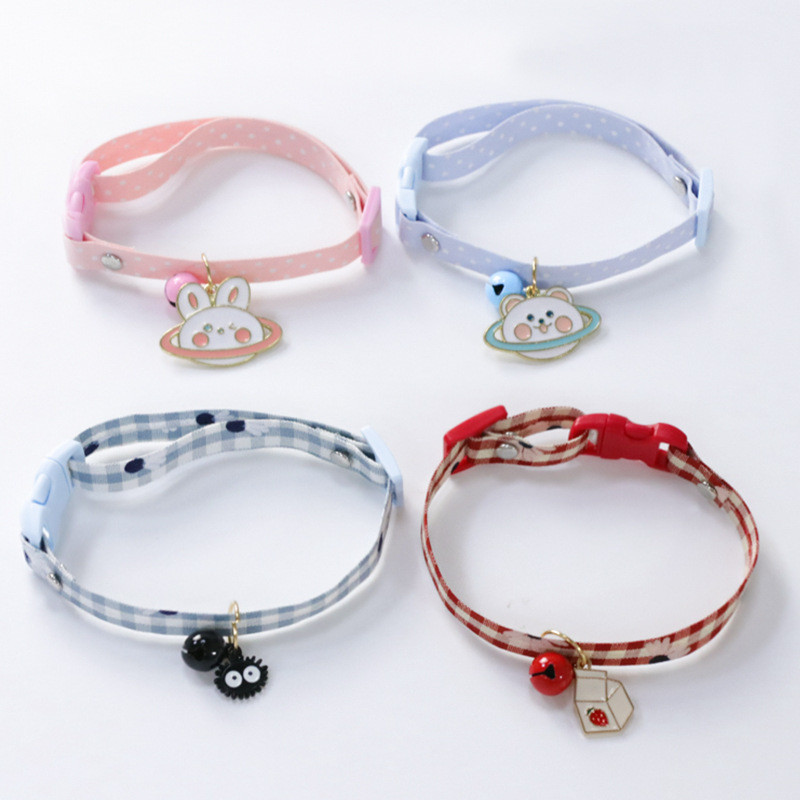 Original Breakaway guler de pisică elastic de siguranță reglabil pentru animale de companie colier clopoțel material moale drăguț amuzant pisicuțe accesorii pentru cățeluș 1buc