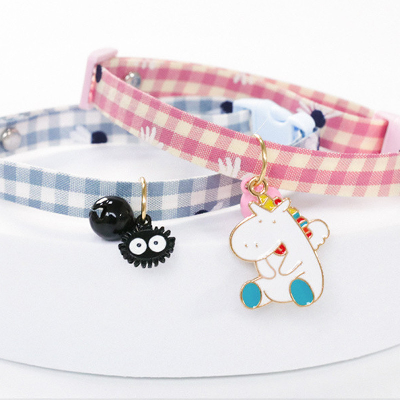 Original Breakaway guler de pisică elastic de siguranță reglabil pentru animale de companie colier clopoțel material moale drăguț amuzant pisicuțe accesorii pentru cățeluș 1buc