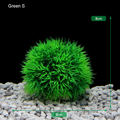 Akvaariumitaimed Kunstlik plastikust veetaimed Akvaariumi kaunistus Vesi, muru pallitaimed Akvaariumi kaunistustarvikud