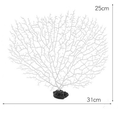Διακόσμηση δεξαμενής ψαριών τεχνητό φυτό κοραλλιών Ενυδρείο Coral Tree Aquatic Plant Rein Reef Rock Lancaping Στολίδι Υποβρύχιο Στολίδι