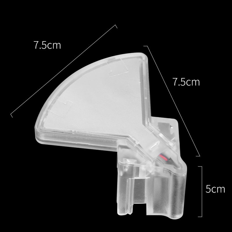 Μίνι αδιάβροχο κλιπ Aquarium Light Tank Aquatic Plants Lamp Decor Home Highlight LED σε σχήμα ανεμιστήρα για εξωραϊσμό δεξαμενής ψαριών 220V