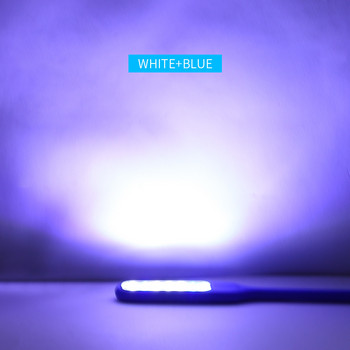 100v-240v USB лампа за скоба за аквариум Мини светлина за водни растения LED декоративно осветление Лампа за растения за малък аквариум 3W