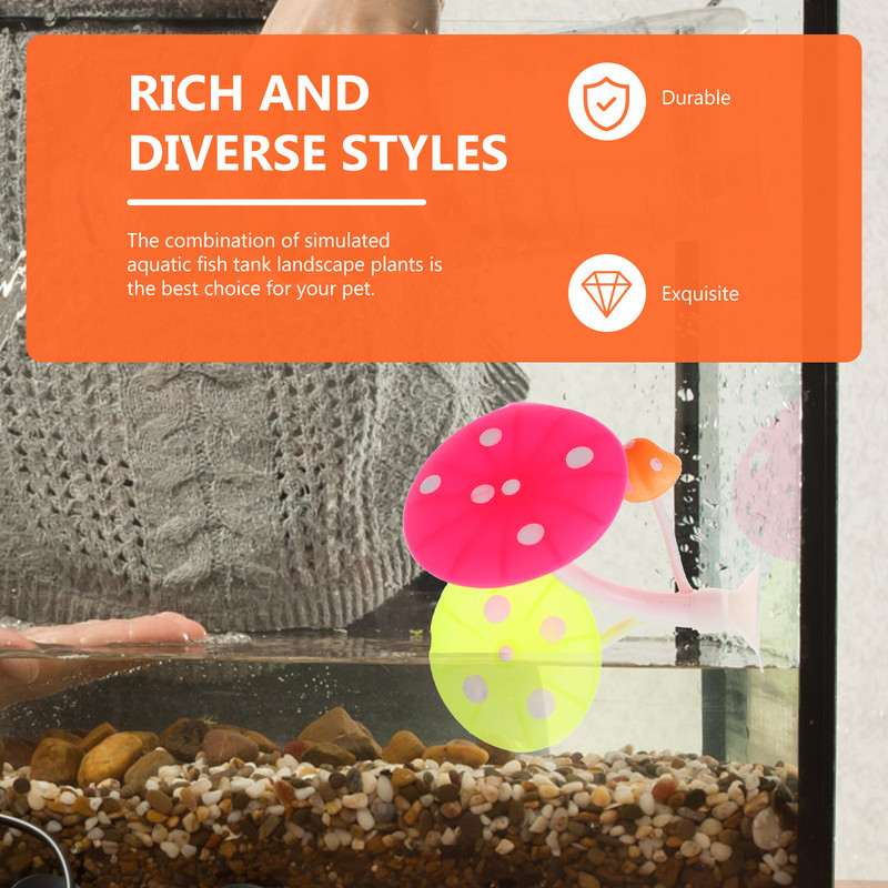 Betta Fish Leaf Võrkkiik voodi Puhke silikoonist paak beetapadjatarvikud paljunemine kudemisalad rahu kaunistused puhka