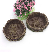 7 εκατοστά Ρητίνη Ενυδρείο ερπετών τροφοδοσίας κατοικίδιων ζώων Λεκάνη φαγητού με νερό γλάστρα Ερπετό χελώνα Χελώνα Σκορπιός Σαύρα Καβούρια Προμήθειες