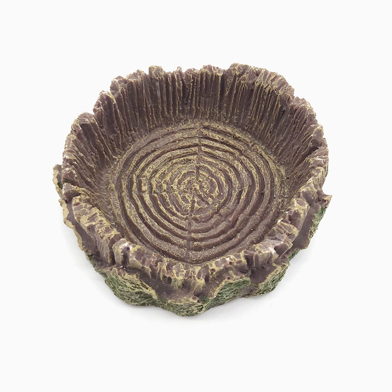 7 εκατοστά Ρητίνη Ενυδρείο ερπετών τροφοδοσίας κατοικίδιων ζώων Λεκάνη φαγητού με νερό γλάστρα Ερπετό χελώνα Χελώνα Σκορπιός Σαύρα Καβούρια Προμήθειες