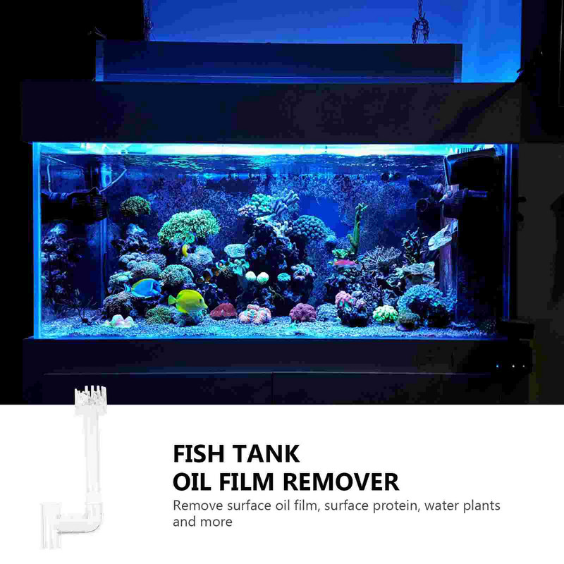 Oiltank Aquarium Film Skimmer Remover Protein Pump Processor Surface Watermachine Aerator Removal Tool Diffuser
