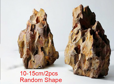 Φυσική πέτρα Τρύπα ανάπαυσης ψαριών Στολίδι Δεξαμενή ψαριών Τοπίο ενυδρείου Διακοσμητικό σπιτάκι αναψυχής ψαριών Διακοσμητικά μάρμαρα Φόντο