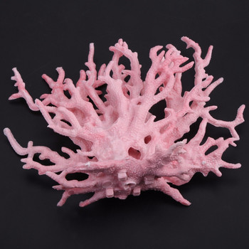 Ρητίνη Coral Διακόσμηση Ψάρια Διακόσμηση Ενυδρείου Τεχνητό κοράλλι για ψάρια Tank Resin Reef Rock Underwater Lancaping Ornaments
