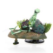 Υψηλής ποιότητας Drunk Skeleton Fish Tank Ornament Aquarium Air-operated Landscape Decorment