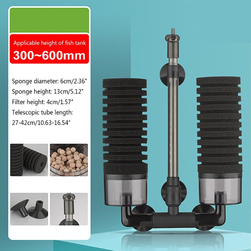 Filtru cu burete pentru rezervoarele crescătorilor de creveți Betta Excelent pentru apă dulce de apă sărată