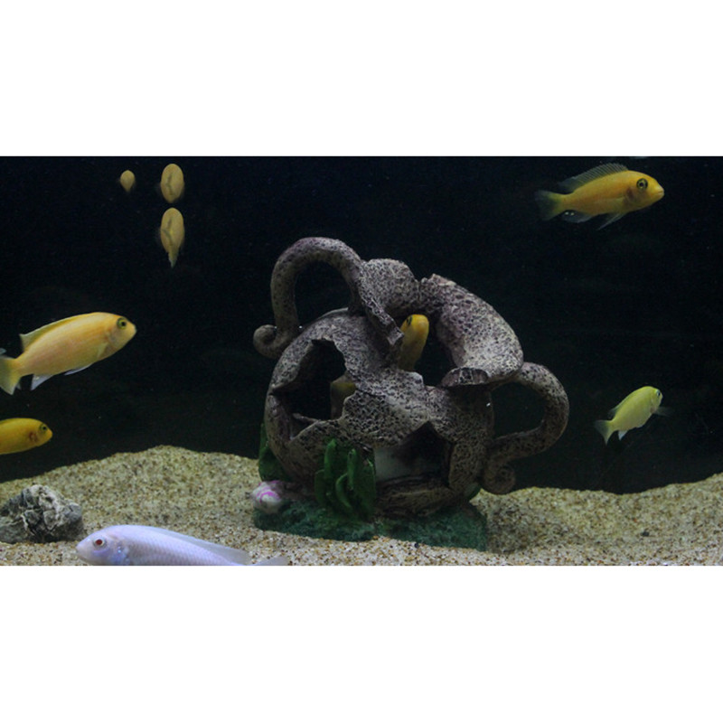 Accesorii pentru echipamente pentru acvariu, sticlă, rezervor de pește, decorare pentru amenajare a teritoriului, meșteșuguri din rășină, butoaie antice artificiale, decor de amenajare a teritoriului