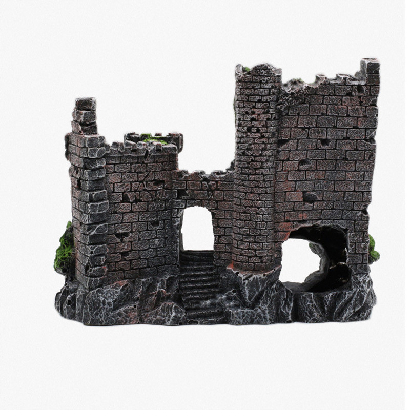 Accesorii pentru echipamente pentru acvariu, sticlă, rezervor de pește, decorare pentru amenajare a teritoriului, meșteșuguri din rășină, butoaie antice artificiale, decor de amenajare a teritoriului