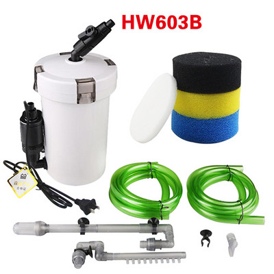 Sunsun Aquarium Filter Ülivaikne väline filtrikopp 110V-220V / 6W / HW-602 / HW-603 / HW-602B / HW-603B