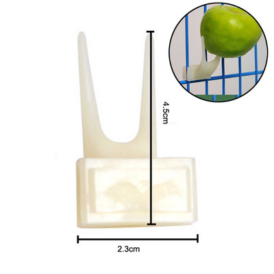 Jucărie de păsări Frigarui Fructe Suliță Suport pentru agățat Papagal Animal de companie Perus pentru Hrănire Carne Furculiță Băț din oțel inoxidabil pentru Frigărui de legume