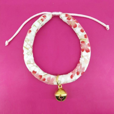 Sakura Jaapani armas kassi kaelarihm Bell Pulmafoto Kassipoeg Väikesed koerad Kassid Kaelarihm Lemmiklooma kaelarihm