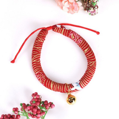 Sakura Jaapani armas kassi kaelarihm Bell Pulmafoto Kassipoeg Väikesed koerad Kassid Kaelarihm Lemmiklooma kaelarihm