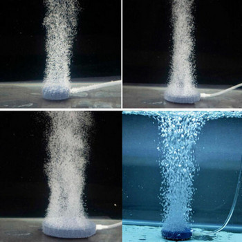 ΝΕΑ Αξεσουάρ 40/60/80 mm Bubble Stone για αντλία ενυδρείου ψαριών υδροπονικής πλάκας οξυγόνου Mini αντλίας αέρα