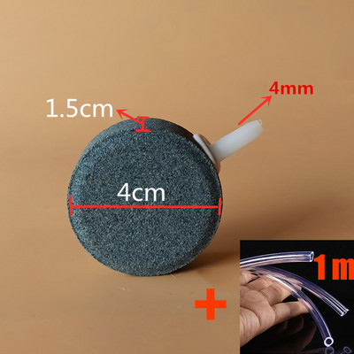 JAUNS 40/60/80 mm burbuļakmens aerators akvārija zivju tvertņu sūknim Hidroponiskā skābekļa plāksnes mini gaisa sūkņa piederumi
