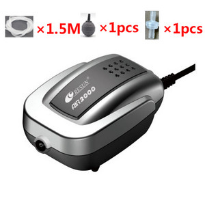 Resun 2W 4W 8W AIR-1000 AIR-2000 AIR-3000 AIR-4000 AIR-8000 akvārija gaisa sūknis zivju tvertnes palielināšanai skābekļa sūknis