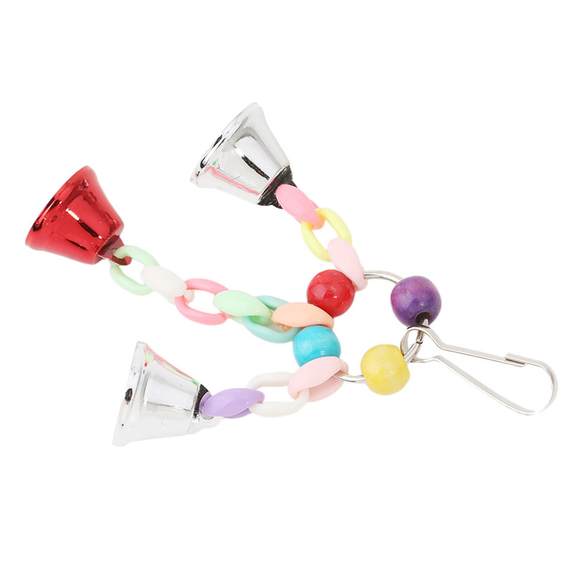 Šarene igračke za papige Suspenzija Viseći lanac za mostove Kućni ljubimac Ptica Papiga Igračke za žvakanje Igračke za kavez za ptice za papige Ptice Dekoracija doma