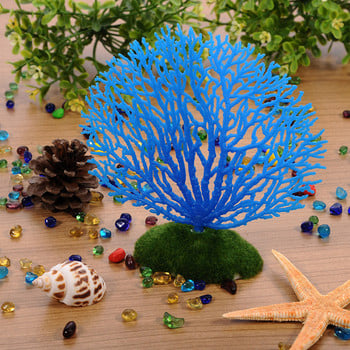 Силиконова форма на дърво, корал, декорация на аквариум, изкуствен корал, симулатор на подводен растителен пейзаж