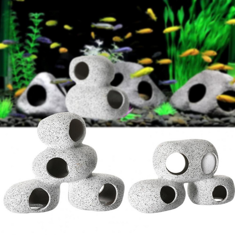 Cuib în siguranță Casă fără poluare Adăpost pentru rezervor de pește Casă Accesorii pentru pește Decorare pentru acvariu Ornament pentru acvariu