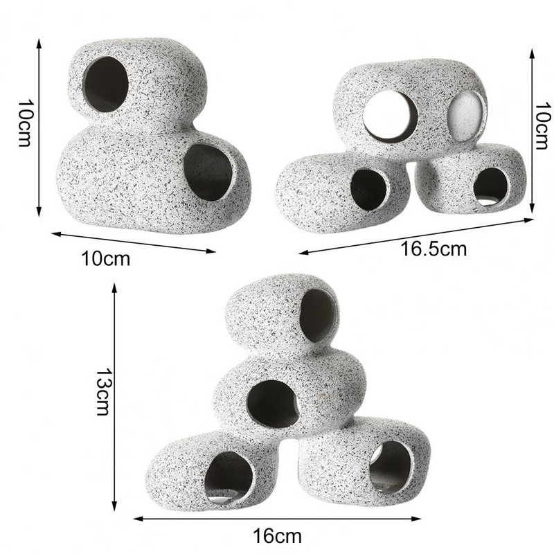 Cuib în siguranță Casă fără poluare Adăpost pentru rezervor de pește Casă Accesorii pentru pește Decorare pentru acvariu Ornament pentru acvariu