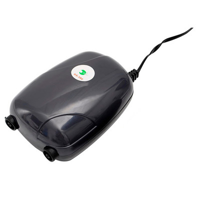 Pompă de aer pentru acvariu, rezervor de pește, mini compresor, o singură ieșire dublă, cu tub de supapă de reținere, accesorii acvatice 220V 3W 5W