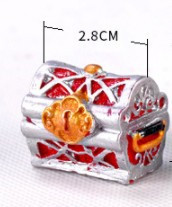 1 buc Decorare Acvariu Cutie de comori Mini Ornament de peisaj de acvariu Accesorii de decorare pentru fundul Mării Mediterane Vărsător