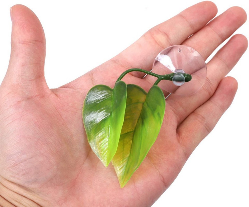 Διακόσμηση ενυδρείου κρεβατιού ανάπαυσης 4 Pack Betta Fish Leaf Hammock που προσομοιώνει το φυσικό βιότοπο για αναπαραγωγή Betta αναπαραγωγής