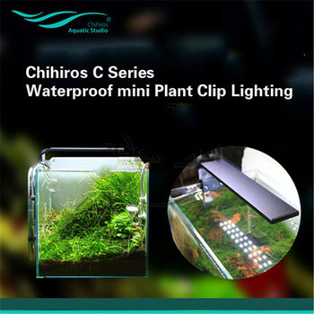 Chihiros C серия Пълен спектър светлина Настолен мини резервоар Led аквариумна лампа Водна трева Изискан и компактен