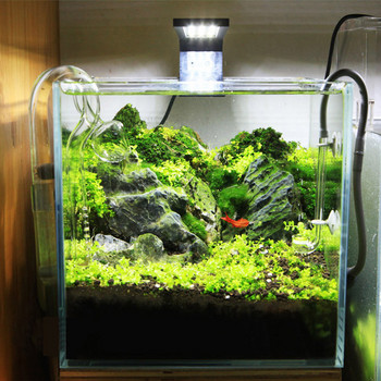 Chihiros C серия Пълен спектър светлина Настолен мини резервоар Led аквариумна лампа Водна трева Изискан и компактен