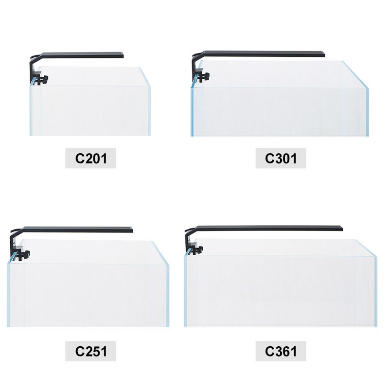 Chihiros C Series Svjetlo punog spektra Stolno Mini Tank Led Lampa za Akvarij Vodena Trava Izuzetan i kompaktan