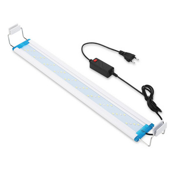 LED осветление за аквариум Супер тънка светлинна лента с разширяема водоустойчива 3 режима Лампа с щипка за пейзажно осветление на водни растения