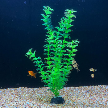 Νέα Τεχνητά Υποβρύχια Φυτά Διακόσμηση Δεξαμενής Ψαριών Ενυδρείου Πράσινο Μωβ Νερό Χόρτο Προβολή Διακοσμήσεις Ενυδρείο