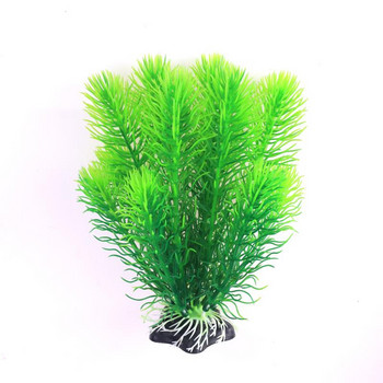 2019 νέο 5,5cm * 18cm PE υλικό λωρίδα πεύκου υδρόβιο φυτό διακόσμηση ενυδρείου υποβρύχιο πλάσμα δεξαμενή ψαριών πράσινο φυτό