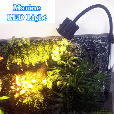 Reef LED Aquarium Light Nano Plant Tank Light за сладководни аквариуми с коралови риби Воден пейзаж