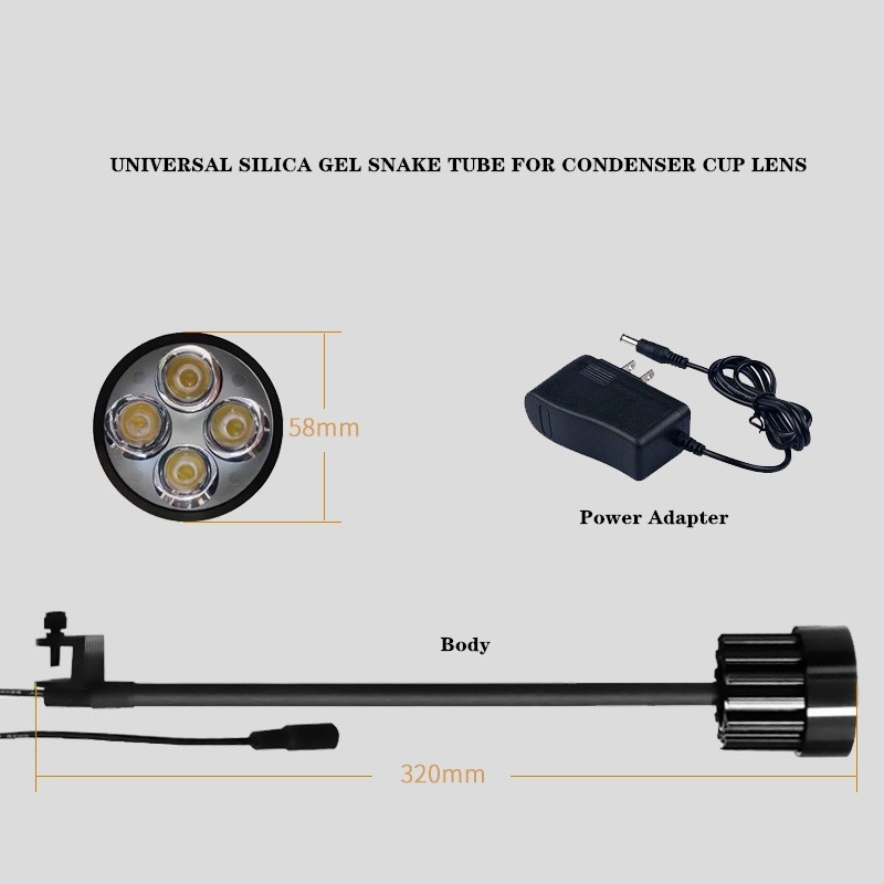 Lumină pentru acvariu cu LED Reef Lumină pentru rezervor de plante Nano pentru rezervoare de pește de corali de apă dulce Peisaj acvatic