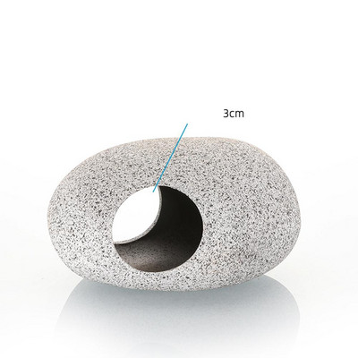 Τεχνητά στολίδια Cave Hideout For Fish Shrimp Breeding Spawning Aquarium Fish Tank Accessories