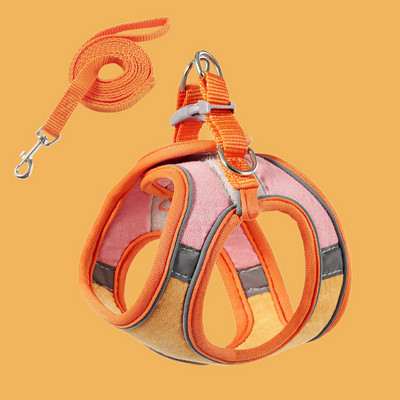 Ανακλαστικό σετ λουριών με λουριά γάτας Ρυθμιζόμενα λουριά γάτας Γιλέκο γιακά γάτας Λουρί για κατοικίδια εξωτερικού χώρου για γάτες σκύλους Αξεσουάρ για κατοικίδια