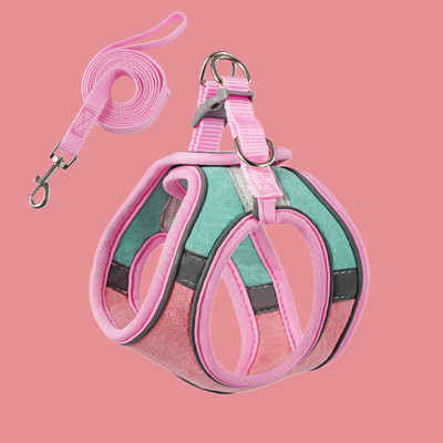 Ανακλαστικό σετ λουριών με λουριά γάτας Ρυθμιζόμενα λουριά γάτας Γιλέκο γιακά γάτας Λουρί για κατοικίδια εξωτερικού χώρου για γάτες σκύλους Αξεσουάρ για κατοικίδια