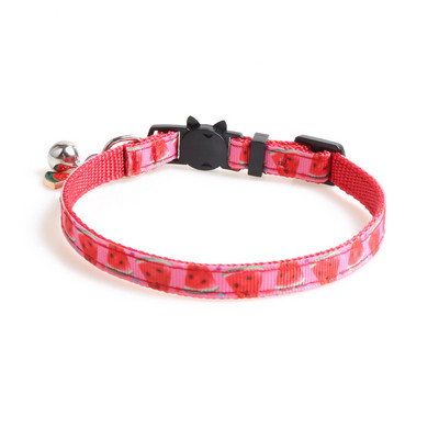 Περιλαίμια γάτας Breakaway με Bell Ananas Carmelon Cherry and Avocado Patterns Safety Adjustable Gatten Collars για κατοικίδια