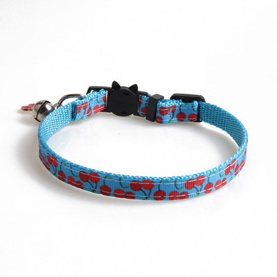 Περιλαίμια γάτας Breakaway με Bell Ananas Carmelon Cherry and Avocado Patterns Safety Adjustable Gatten Collars για κατοικίδια