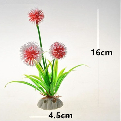 Φυτά ενυδρείου Διακοσμητικά ενυδρείου με γρασίδι Υδάτινο γκαζόν Διακόσμηση δεξαμενής ψαριών Πλαστικά ψεύτικα ενυδρεία Λουλούδια από γρασίδι Fish tank Decor φυτό