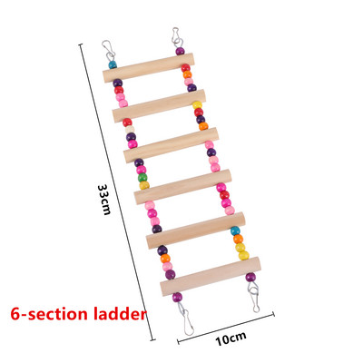 Παιχνίδια για πτηνά Παιχνίδια εκπαίδευσης για κούνια μάσησης Μικρή αιώρα κρεμαστή παπαγάλου Κλουβί παπαγάλου κουδούνι Παιχνίδια πέρκα με σκάλα Προμήθειες για κατοικίδια 1 τμχ