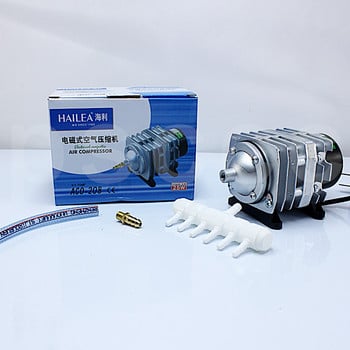 Hailea ACO-208 ACO-308 ACO-318 ηλεκτρομαγνητικός αεροσυμπιεστής φορητό koi φυσαλίδα δεξαμενής ψαριών Ενυδρείο αεραγωγός λιμνών αντλίας αέρα